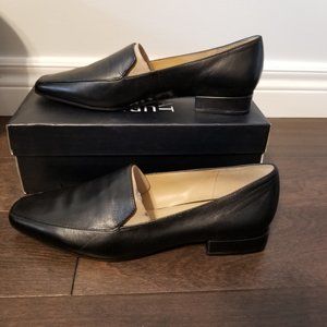 Naturalizer Clea Black Leather Loafer Size 9